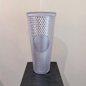 Starbucks 2019- Platinum Silver Studded Tumbler